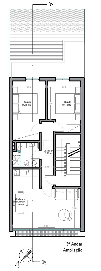 Planta do 3º piso